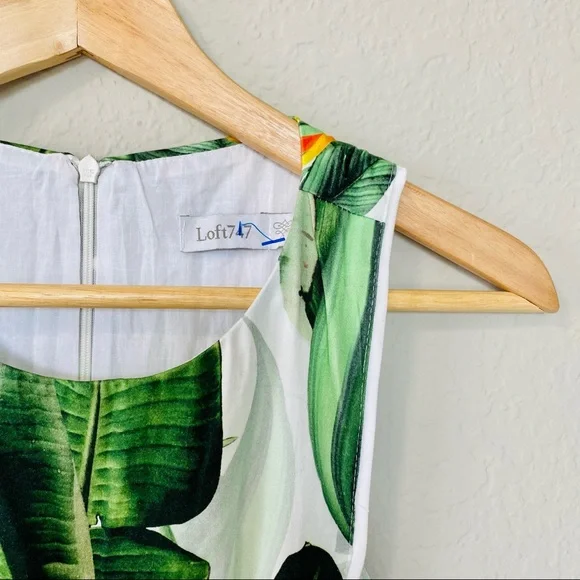 Loft 747 Tropical Flare Mini Dress - Picture 4 of 9